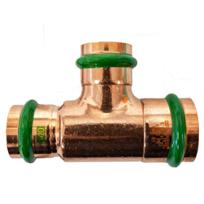 1-1/4" X 1" X 1" Tee 14360 CopperPress Press Fitting