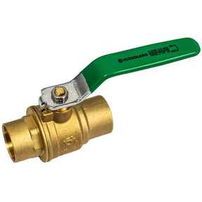 Nordik Radiant 1" ball valve sweat x sweat - side