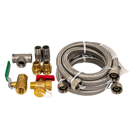 Fittings kit for PEX radiant floor Calefactio Air Separator Expansion Tank HGT-15 or HGT-30 and GMP