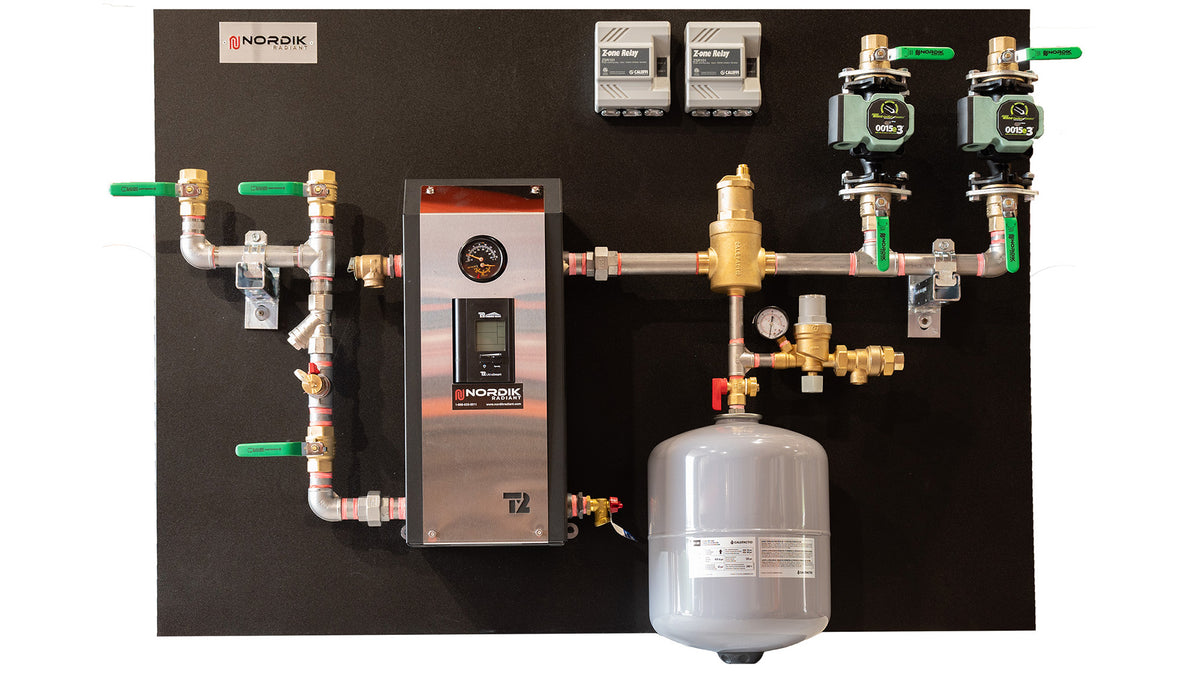 Oil-to-electric boiler conversion kit - 1