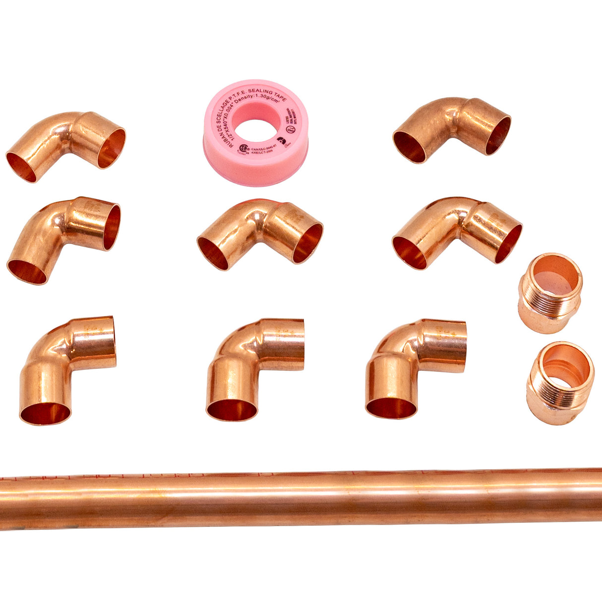 3/4" Copper SWEAT Fittings kit for Viessmann Condensing Gas Boiler