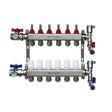 Nordik Radiant in-floor water and glycol hydronic radiant floor manifold - 6 loops