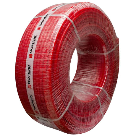 1/2” Red PEX tubing with EVOH barrier - 1000 ft. coil - side