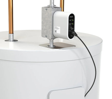 Sinope Calypso load controller for electric water heater - installed