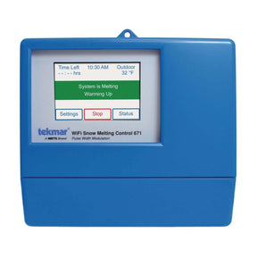 Tekmar WiFi Snow Melting Control 671  - front view