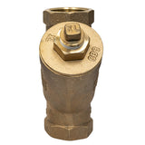 Zurn 1-1/4" SXL cast bronze strainer - front