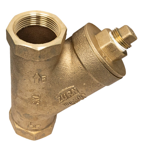 Zurn 1-1/4" SXL cast bronze strainer - side top