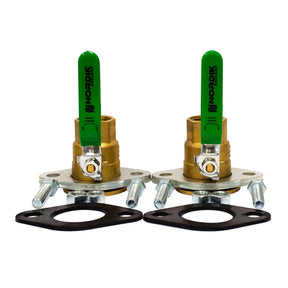 Isolation pump flanges 1 inch 1" - front