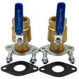 Grundfos 1-1/4" NPT Treaded Isolation Pump Flanges