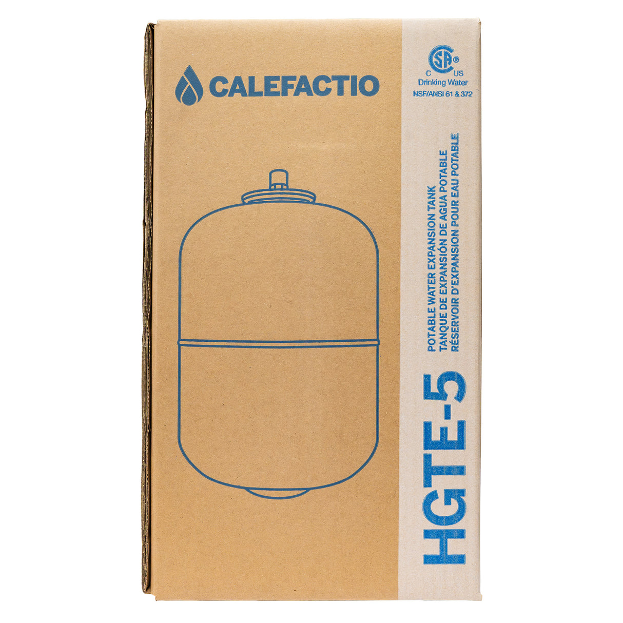 Calefactio HGTE-5 Potable Water Thermal Expansion Tank - box