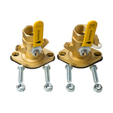  Ensemble de brides diélectrique 1″ avec valve (Paire)