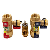 Ensemble de valves pour chauffe-eau sans réservoir 1" NPT 30 PSI