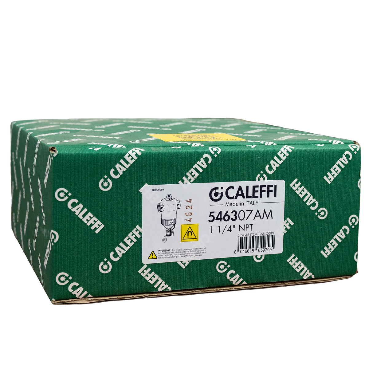 Caleffi 546307AM - 1-1/4″ NPT DirtMag Pro Dirt Separator box