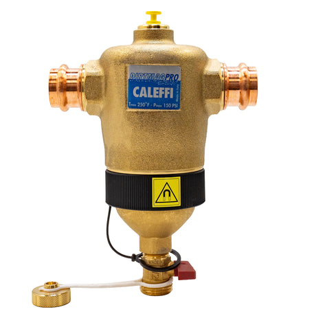Caleffi 546366AM 1″ inch PRESS DirtMag Pro Dirt Separator - front
