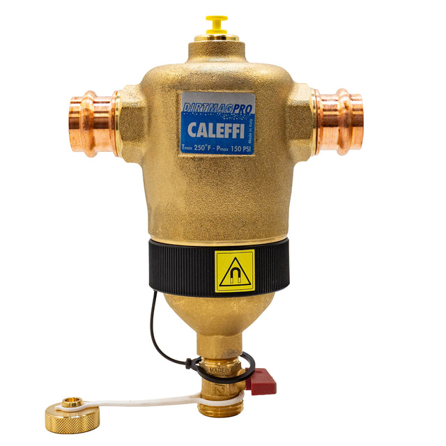 Caleffi 546366AM 1″ inch PRESS DirtMag Pro Dirt Separator - front