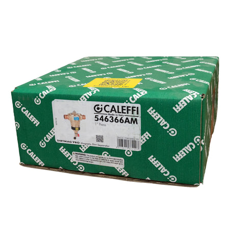 Caleffi 546366AM 1″ inch PRESS DirtMag Pro Dirt Separator - box