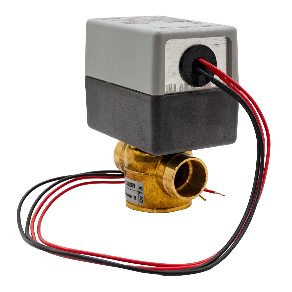 Valve de zone 2 voies, 3/4" soudé, 24VAC, avec actuateur normalement fermé