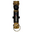 Front view of Caleffi 132550AFC Balancing Valve with flowmeter 