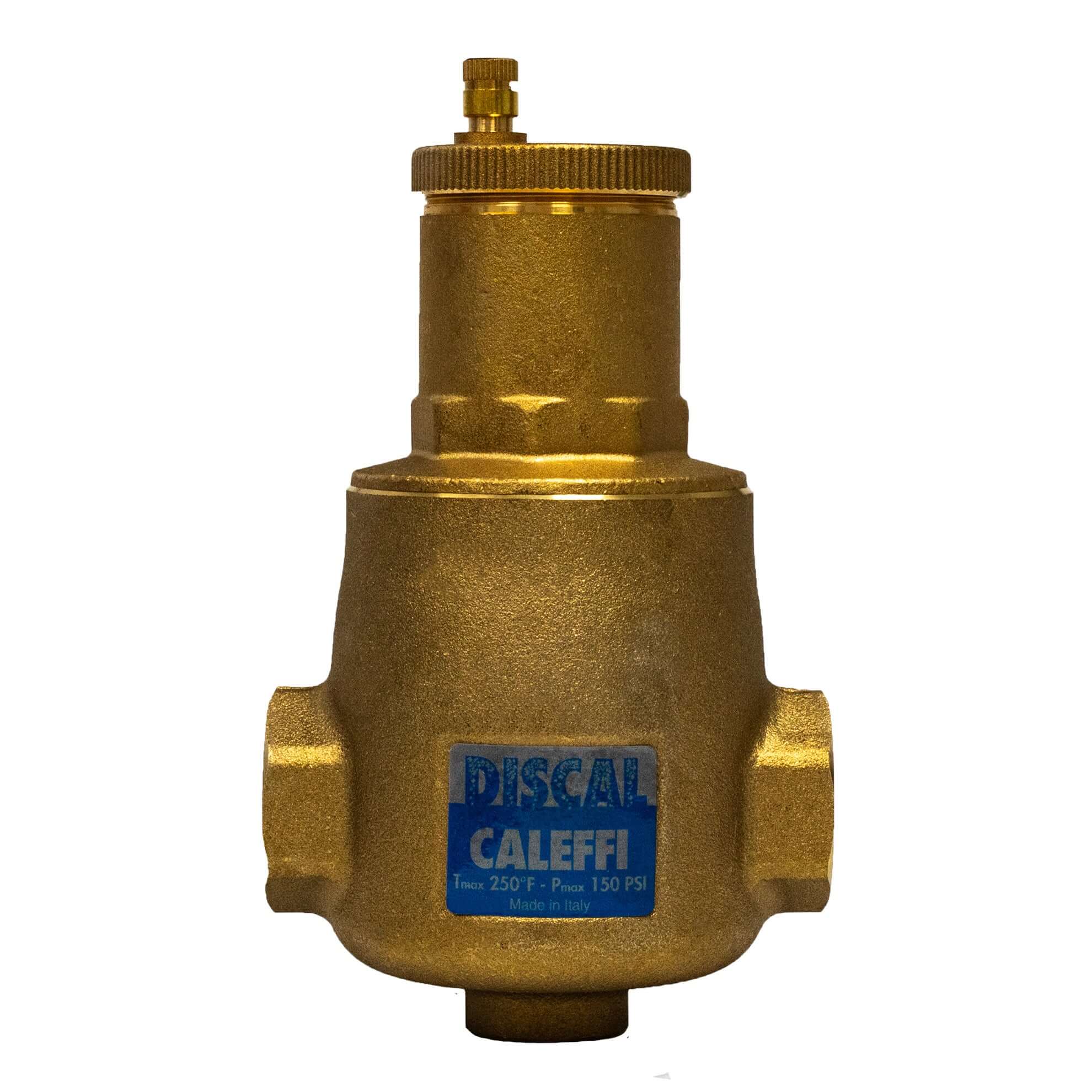 1'' FNPT Discal Caleffi Compact Air Separator – Nordik Radiant