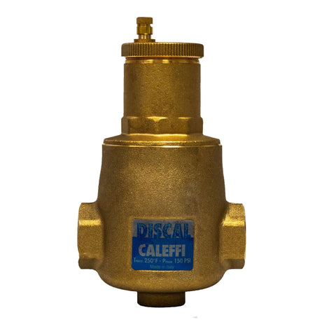 Front view of Caleffi 551006A Discal 1" Compact Air Separator 