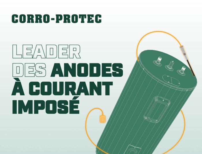 Corro-Protec Leader des anodes permanente à courant imposé