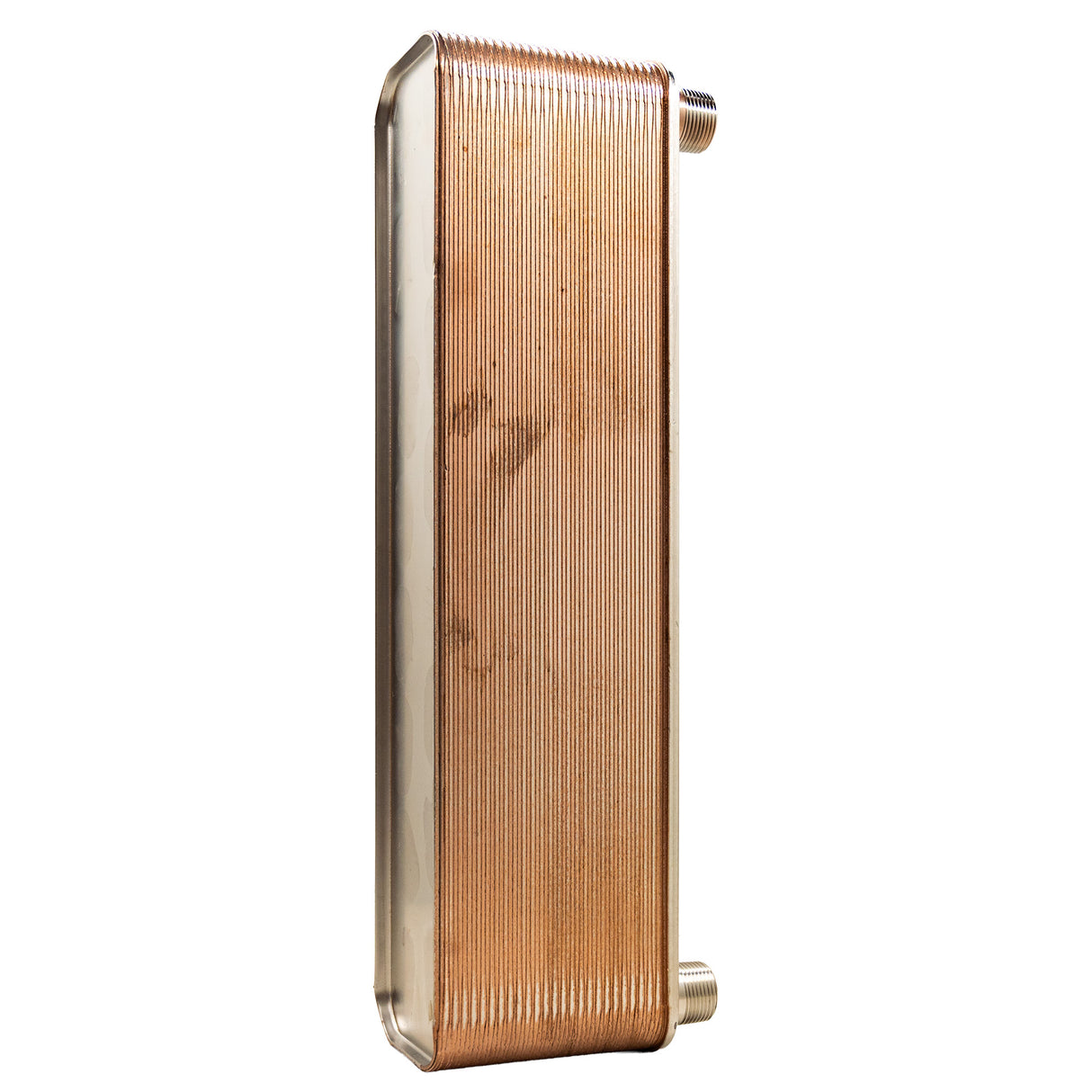 1" inch 50 plates brazed heat exchanger - right