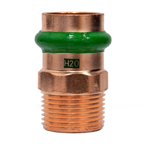 CopperPress 23290 3/4 Press X 3/4 MPT Male Adapter - side view
