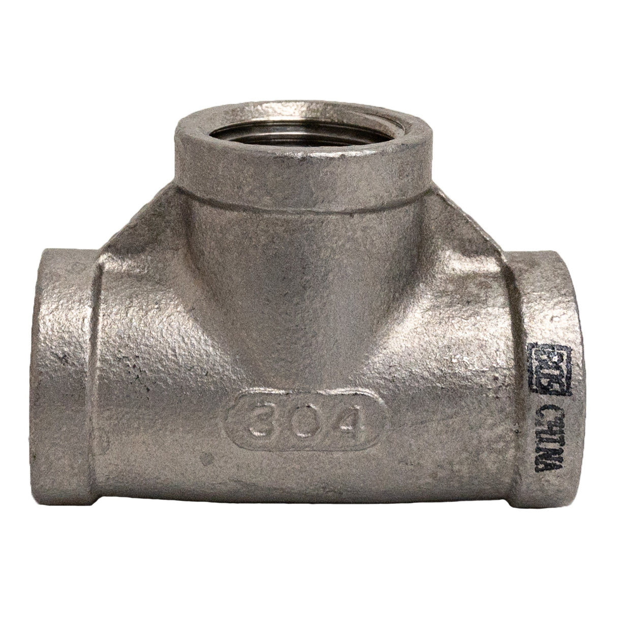 3/4" Stainless Steel Inox Tee - horizontal view