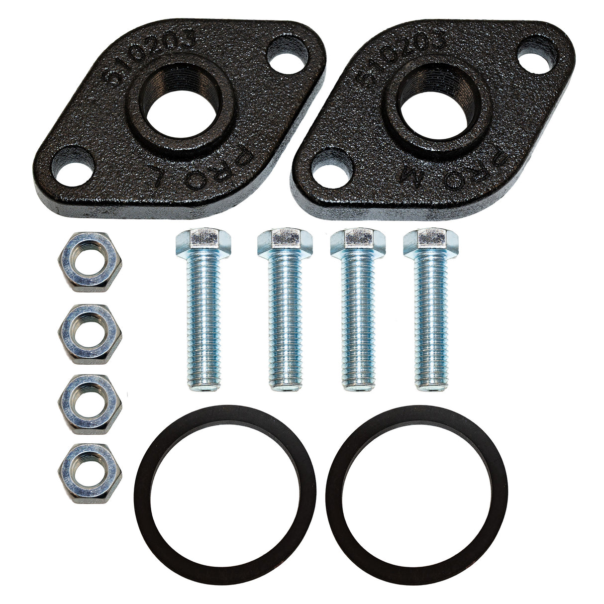 Grundfos Cast Iron 3/4'' NPT Treaded Flanges Set Kit (pair)