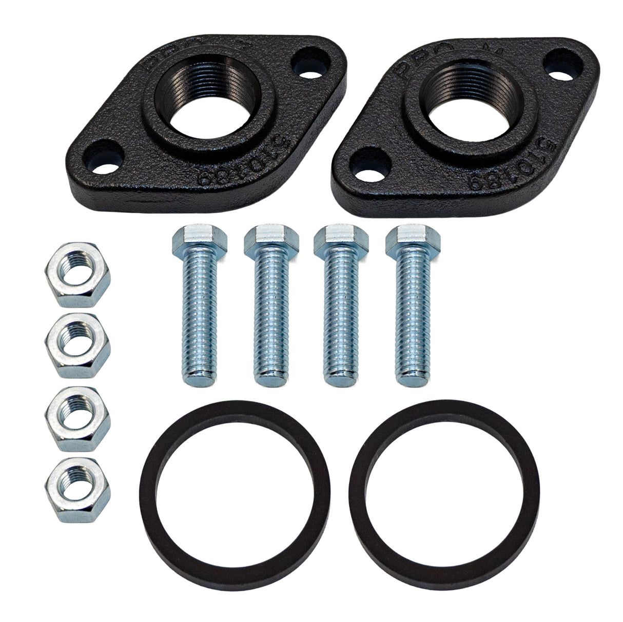 Grundfos Cast Iron 1'' NPT Treaded Flanges Set Kit (pair)