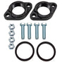 Grundfos 519604 1" 1/2" inch NPT cast iron flanges