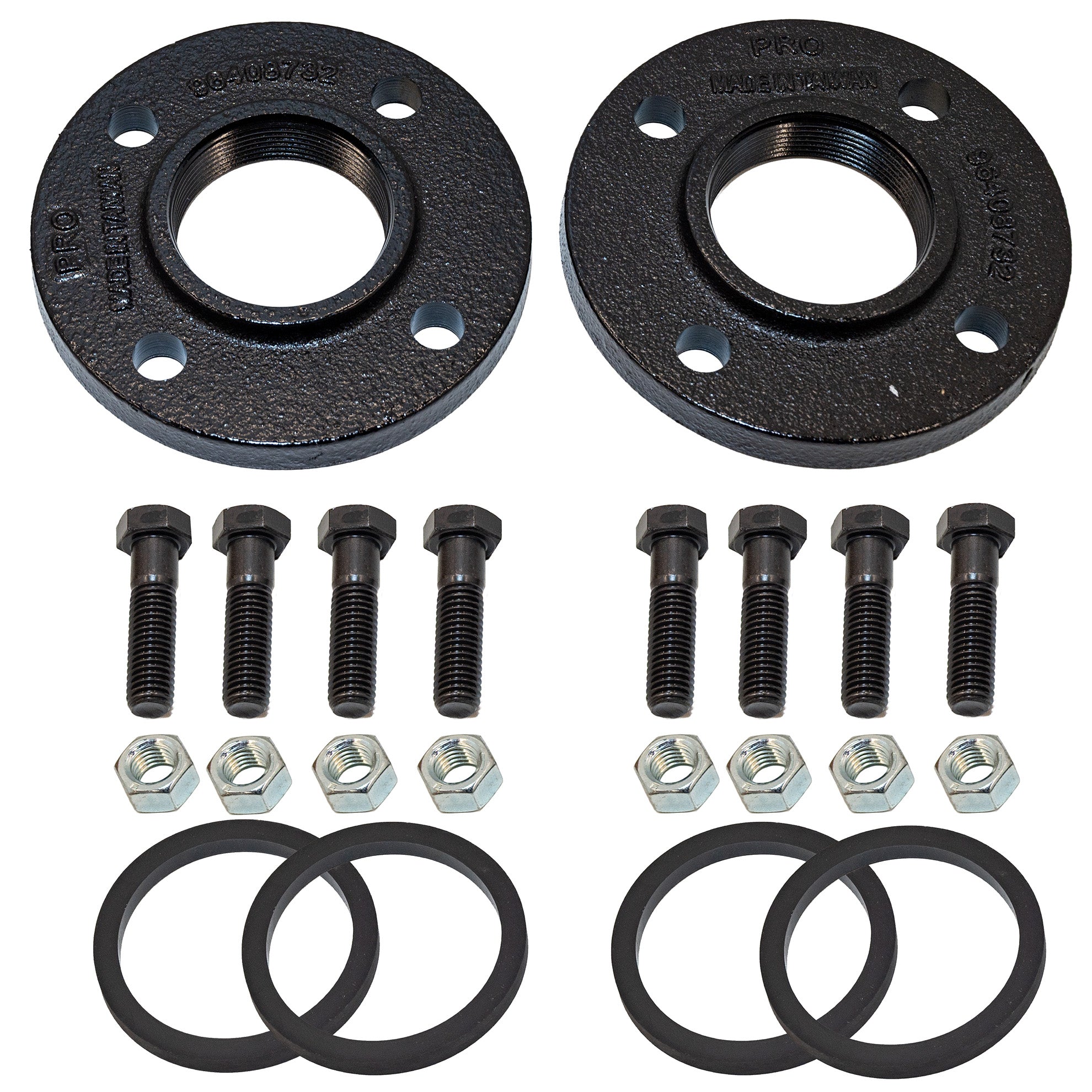 パーツ FlaFlaworks Grundfos 2'' NPT Treaded Flanges Set Kit (pair) | 96409354