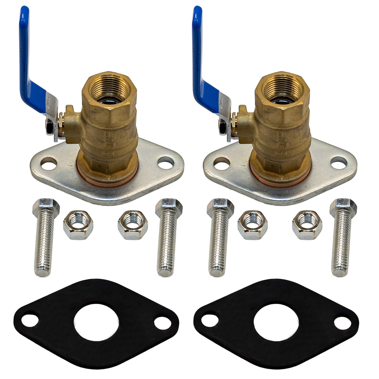 Grundfos Bronze 3/4'' NPT GF15/26 Treaded Dielectric Isolation Pump Flanges (pair)