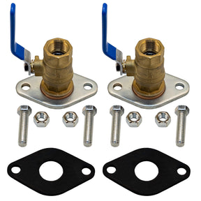 Grundfos 96806130 3/4 inch circulator pump bronze isolation flanges