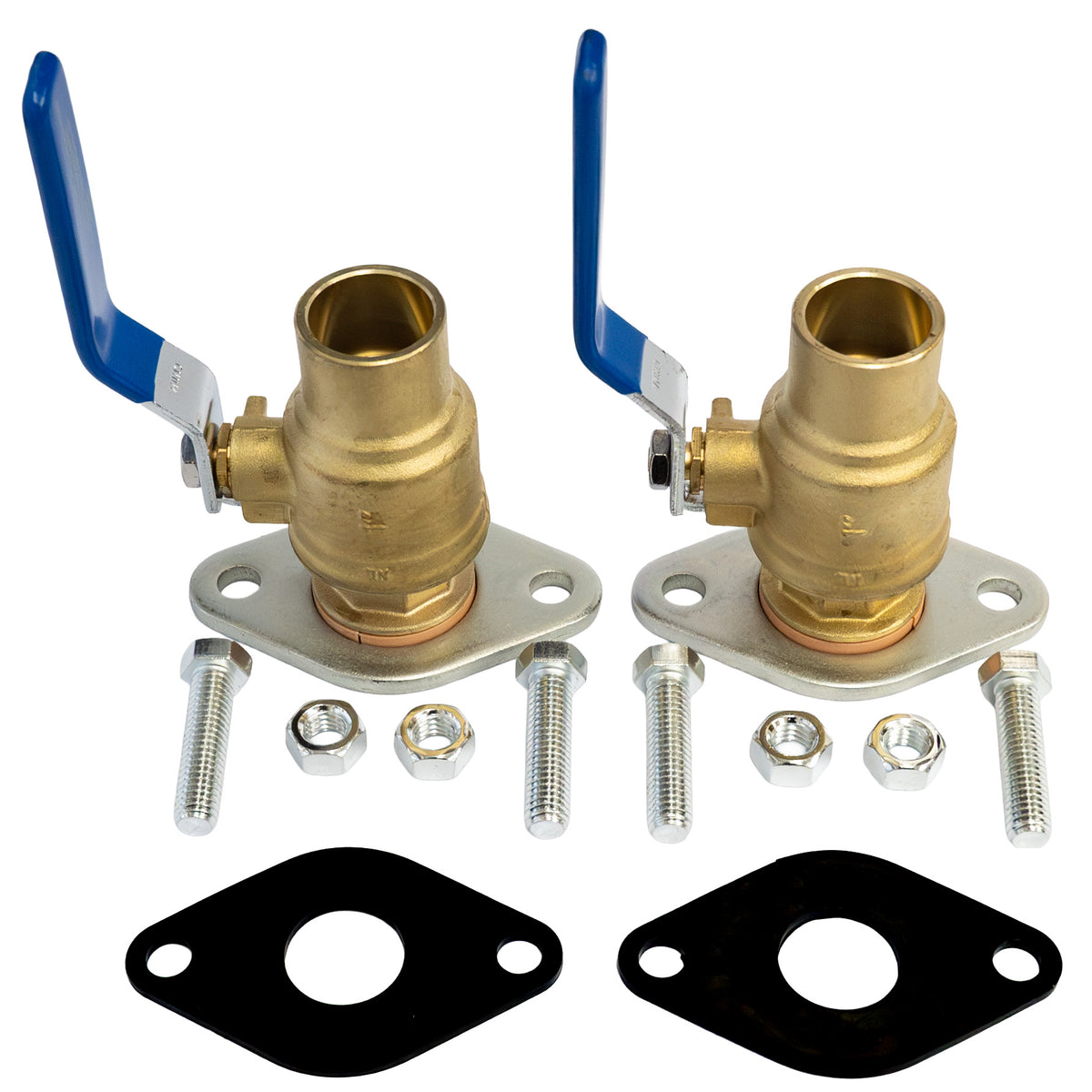Grundfos Bronze 1'' Soldered End Isolation Pump Flanges | 96806136 ...