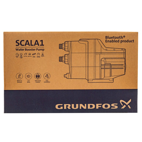 Grundfos 99631742 SCALA1 pressure booster pump - box