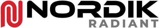 Logo Nordik Radiant - infloor water and glycol hydronic radiant floor system specialist