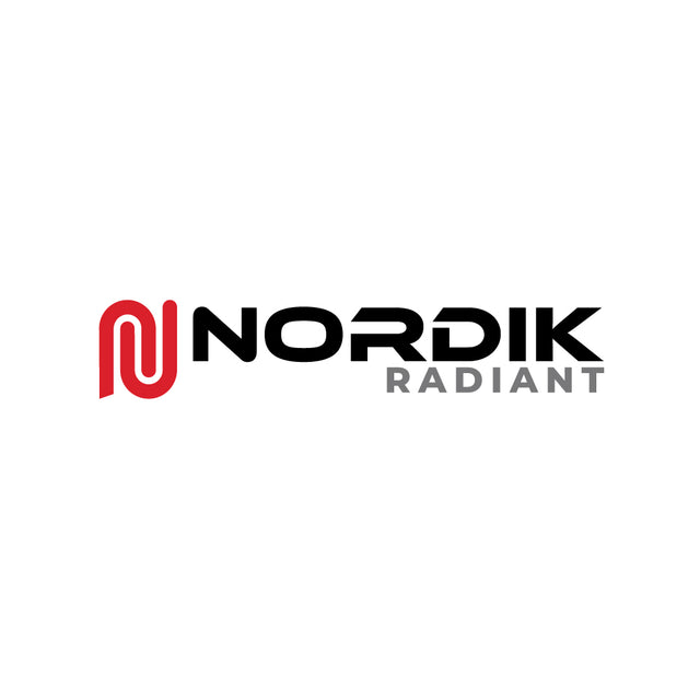 Logo Nordik Radiant - hydronic water and glycol radiant floor heating system specialist