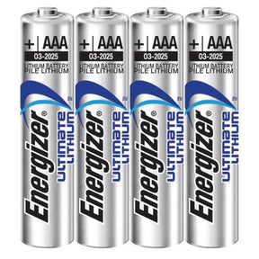 Piles AAA Energizer Ultimate lithium pour valve d'eau Sedna de Sinopé