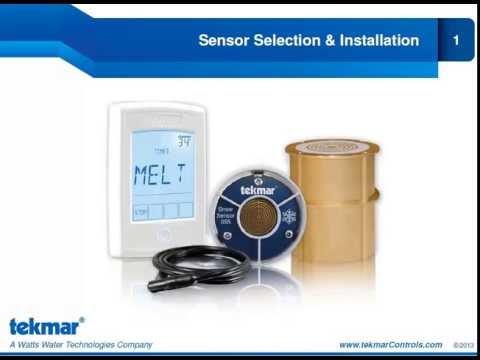Tekmar Snow/Ice Sensor 090 for snow melting system
