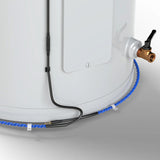 Sinope AC4200c-02 water detection cable installed on a water heater