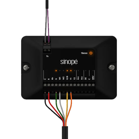 Sinope TH6500WF Wifi HVAC Central heating smart thermostat - connection module