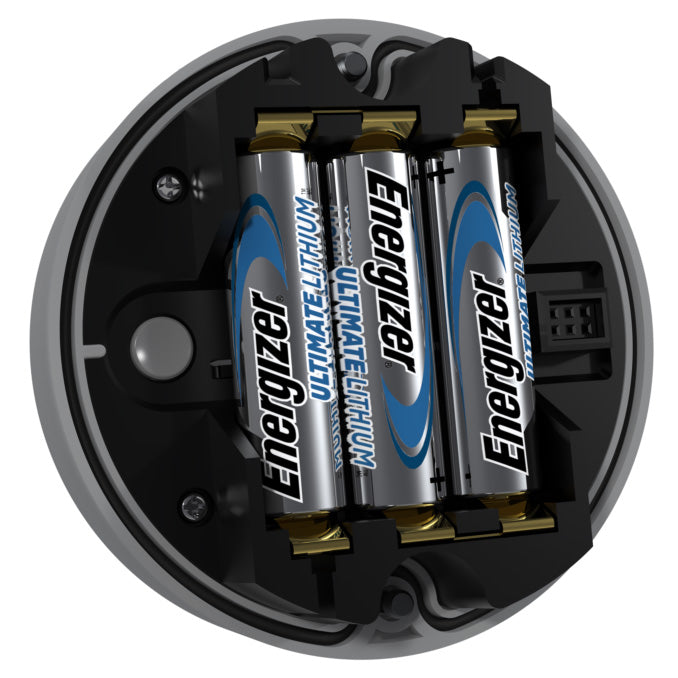 Sinopé LM4110-ZB Propane tank level monitor - inside view with battery