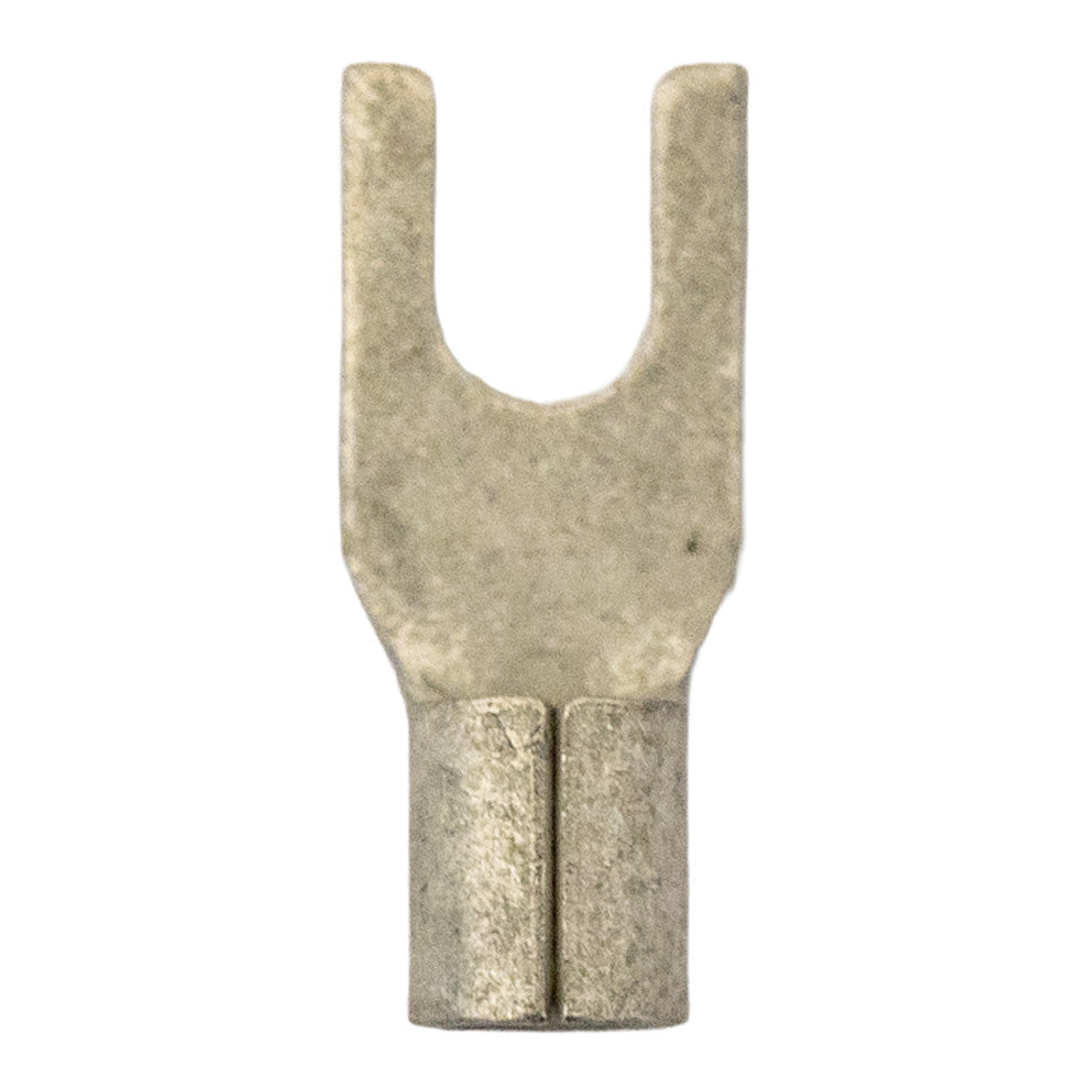 T2-ZEL600-Y1210-8 Thermo 2000 boilers 12-10GA Stud 8 copper spade non insulated terminal - top