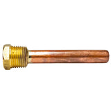 ZMC100-1/2x37/8 Thermo 2000 Ultra boiler temperature probe Thermowell  replacement - side