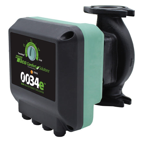 Taco 0034e F2 Cast Iron Circulator pump - front right