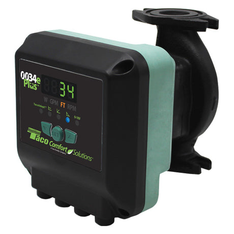 Taco 0034eP Plus F2 Cast Iron circulator pump - right