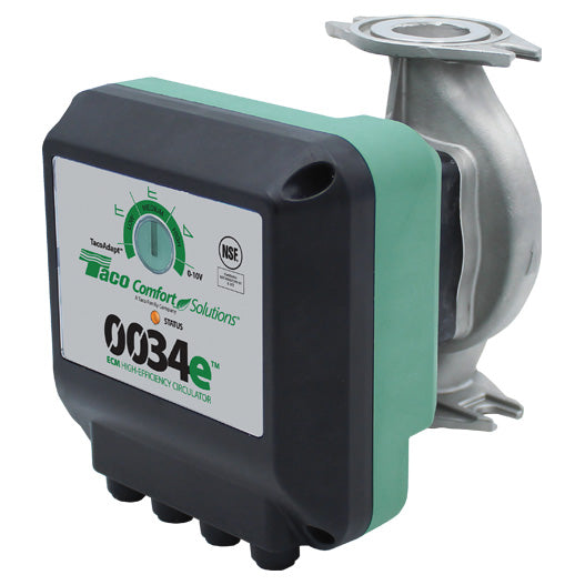Taco 0034e SF2 Stainless Steel Circulator pump - front right