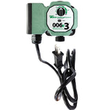 Taco 006e3 potable hot-water recirculation circulator pump with power cord