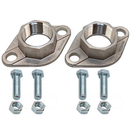 Taco 110-253SF 1-1/4" stainless steel flanges for circulator pumps with bolts and nuts